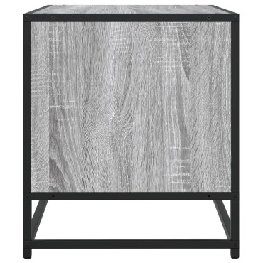 vidaXL Έπιπλο Τηλεόρασης Γκρι Sonoma 91x40x46cm Επεξ. Ξύλο