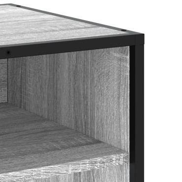 vidaXL Έπιπλο Τηλεόρασης Γκρι Sonoma 91x40x46cm Επεξ. Ξύλο