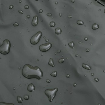 vidaXL Waist Waders με μπότες σκούρο πράσινο μέγεθος 41
