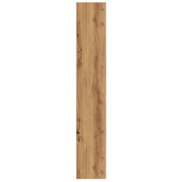 vidaXL Βιβλιοθήκη Αρτισιανή Δρυς 60x24x143cm από Επεξεργασμένο Ξύλο 1 τεμ.