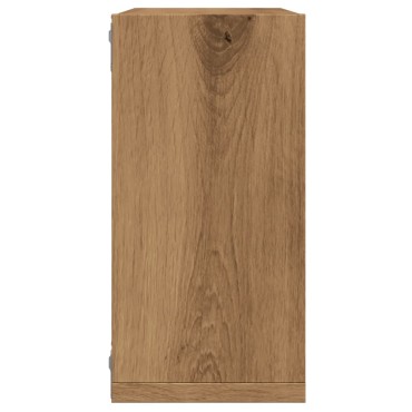 vidaXL Ράφια Τοίχου Κύβοι 6 τεμ. Αρτισιανή Δρυς 30x15x30cm Επεξ. Ξύλο