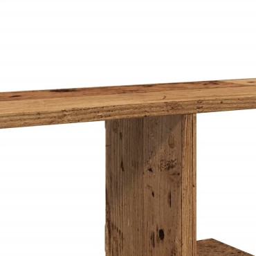 vidaXL Ράφι Τηλεόρασης Επιτοίχιο 125x18x23cm Επεξ. Ξύλο 1 τεμ.