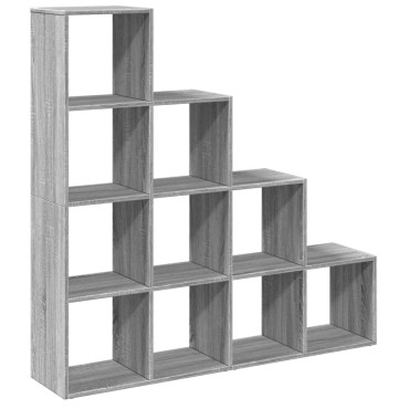vidaXL Βιβλιοθήκη/Διαχωριστικό Χώρου 4 Επ. 131,5x29x131,5cm Επ. Ξύλο 1 τεμ.