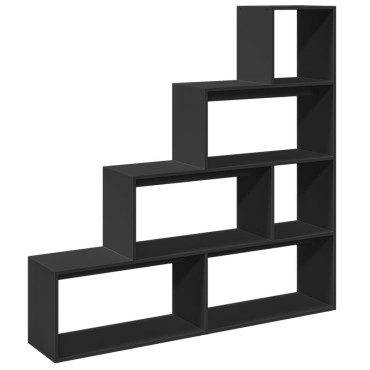 vidaXL Βιβλιοθήκη/Διαχωριστικό Χώρου 4 Επ. 143,5x29x143,5cm Επ. Ξύλο 1 τεμ.