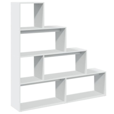vidaXL Βιβλιοθήκη/Διαχωριστικό Χώρου 4 Επ. 143,5x29x143,5cm Επ. Ξύλο 1 τεμ.