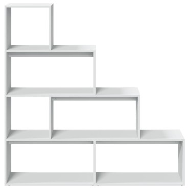 vidaXL Βιβλιοθήκη/Διαχωριστικό Χώρου 4 Επ. 143,5x29x143,5cm Επ. Ξύλο 1 τεμ.