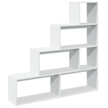 vidaXL Βιβλιοθήκη/Διαχωριστικό Χώρου 4 Επ. 143,5x29x143,5cm Επ. Ξύλο 1 τεμ.
