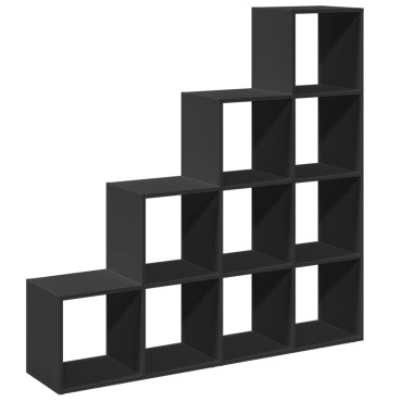 vidaXL Βιβλιοθήκη/Διαχωριστικό Χώρου 4 Επ. 131,5x29x131,5cm Επ. Ξύλο 1 τεμ.