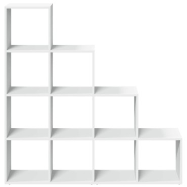 vidaXL Βιβλιοθήκη/Διαχωριστικό Χώρου 4 Επ. 131,5x29x131,5cm Επ. Ξύλο 1 τεμ.