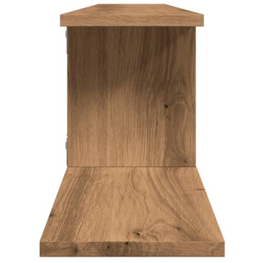 vidaXL Ράφι Τηλεόρασης Αρτισιανή Δρυς 125x18x23cm Επεξεργασμένο Ξύλο 1 τεμ.