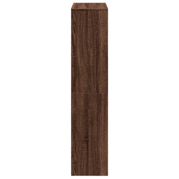 vidaXL Βιβλιοθήκη/Διαχωριστικό Χώρου 4 Επ. 131,5x29x131,5cm Επ. Ξύλο 1 τεμ.