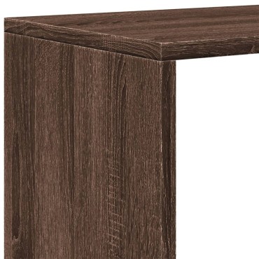 vidaXL Βιβλιοθήκη/Διαχωριστικό Χώρου 4 Επ. 131,5x29x131,5cm Επ. Ξύλο 1 τεμ.