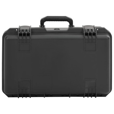 vidaXL Θήκη Πτήσης Φορητή Μαύρη 55x35x22,5 εκ. από Πολυπροπυλένιο