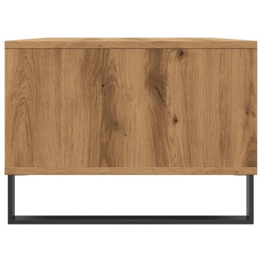 vidaXL Τραπεζάκι Σαλονιού Αρτισιανή Δρυς 90x50x36,5cm Επεξεργασμ. Ξύλο 1 τεμ.