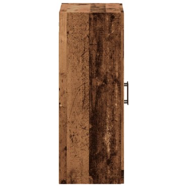 vidaXL Συρταριέρα Παλιό Ξύλο 69,5x34x90cm από Επεξεργασμένο Ξύλο 1 τεμ.