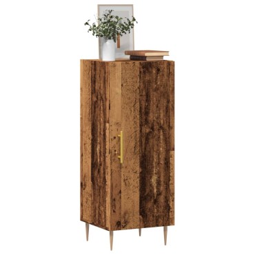 vidaXL Ντουλάπι Όψη Παλαιού Ξύλου 34,5x34x90cm από Επεξεργασμένο Ξύλο 1 τεμ.