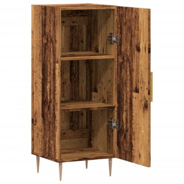 vidaXL Ντουλάπι Όψη Παλαιού Ξύλου 34,5x34x90cm από Επεξεργασμένο Ξύλο 1 τεμ.