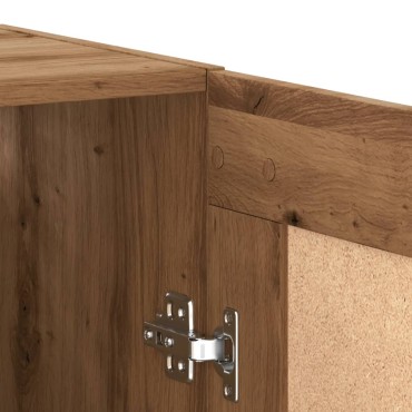 vidaXL Ντουλάπι τεχνίτης Δρυς 69,5x34x90cm Επεξεργασμένο Ξύλο 1 τεμ.