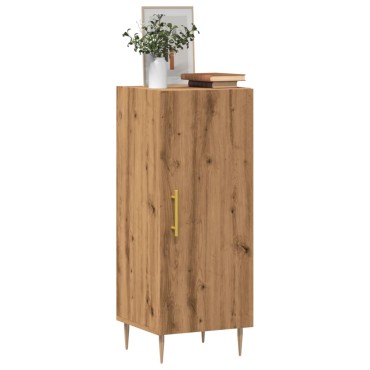 vidaXL Ντουλάπι Αρτισιανή Δρυς 34,5x34x90cm Επεξεργασμένο Ξύλο 1 τεμ.