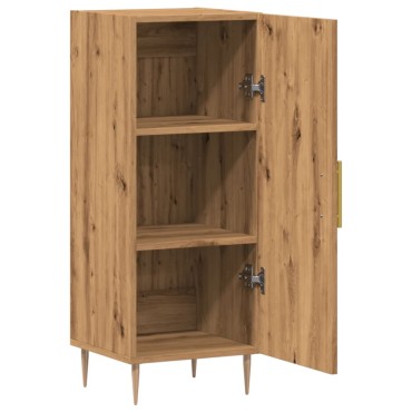 vidaXL Ντουλάπι Αρτισιανή Δρυς 34,5x34x90cm Επεξεργασμένο Ξύλο 1 τεμ.