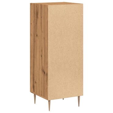 vidaXL Ντουλάπι Αρτισιανή Δρυς 34,5x34x90cm Επεξεργασμένο Ξύλο 1 τεμ.