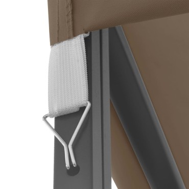 vidaXL Κιόσκι Taupe 3 x 3 μ.
