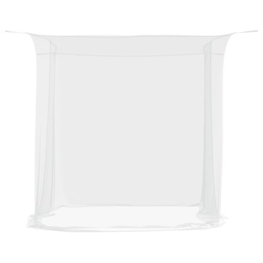 vidaXL Κουνουπιέρα Κρεμαστή 156 Λευκή 220x200x210 εκ. από Δίχτυ