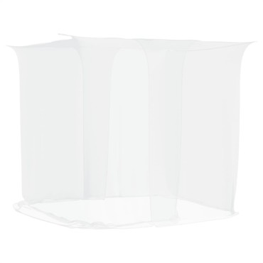 vidaXL Κουνουπιέρα Κρεμαστή 156 Λευκή 220x200x210 εκ. από Δίχτυ
