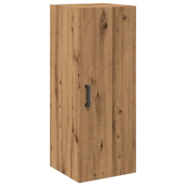 vidaXL Ντουλάπι Τοίχου Αρτισιανή Δρυς 34,5x34x90cm από Επεξεργ. Ξύλο 1 τεμ.