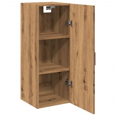vidaXL Ντουλάπι Τοίχου Αρτισιανή Δρυς 34,5x34x90cm από Επεξεργ. Ξύλο 1 τεμ.