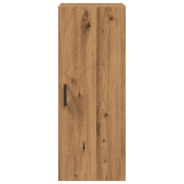 vidaXL Ντουλάπι Τοίχου Αρτισιανή Δρυς 34,5x34x90cm από Επεξεργ. Ξύλο 1 τεμ.