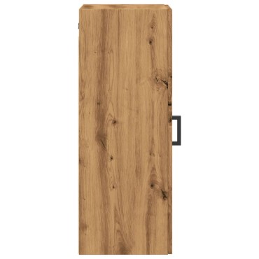 vidaXL Ντουλάπι Τοίχου Αρτισιανή Δρυς 34,5x34x90cm από Επεξεργ. Ξύλο 1 τεμ.