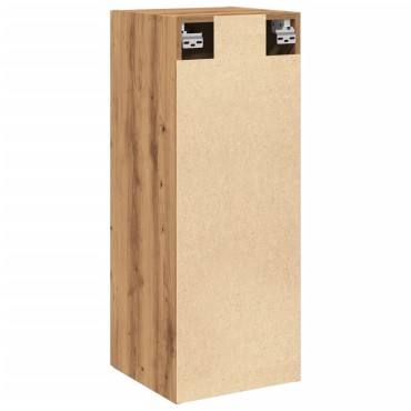 vidaXL Ντουλάπι Τοίχου Αρτισιανή Δρυς 34,5x34x90cm από Επεξεργ. Ξύλο 1 τεμ.