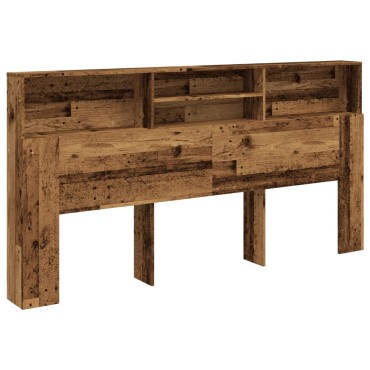 vidaXL Κεφαλάρι Με Αποθηκευτικό Χώρο 200x19x103,5cm Επεξ. Ξύλο 1 τεμ.