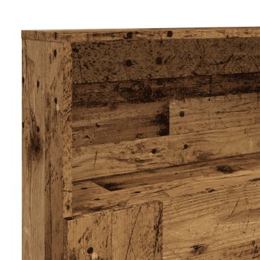 vidaXL Κεφαλάρι Με Αποθηκευτικό Χώρο 200x19x103,5cm Επεξ. Ξύλο 1 τεμ.