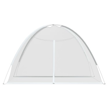 vidaXL Κουνουπιέρα Mongolia με Πόρτες 200 Δίχτυ Λευκό 200x200x135 εκ.