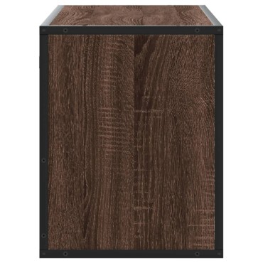 vidaXL Έπιπλο Τηλεόρασης Καφέ Δρυς 100x31x39,5cm Επεξεργασμένο Ξύλο