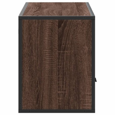 vidaXL Έπιπλο Τηλεόρασης Καφέ Δρυς 100x31x39,5cm Επεξεργασμένο Ξύλο