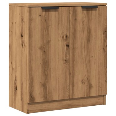 vidaXL Μπουφές Αρτισιανή Δρυς 60x30x70cm από Επεξεργασμένο Ξύλο 1 τεμ.