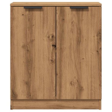 vidaXL Μπουφές Αρτισιανή Δρυς 60x30x70cm από Επεξεργασμένο Ξύλο 1 τεμ.