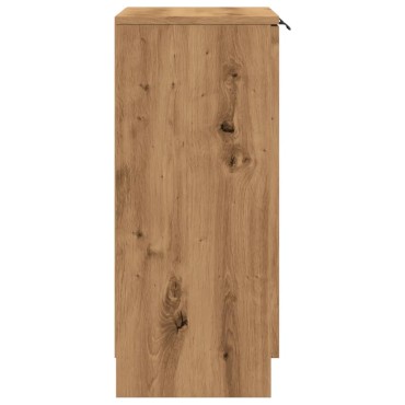 vidaXL Μπουφές Αρτισιανή Δρυς 60x30x70cm από Επεξεργασμένο Ξύλο 1 τεμ.