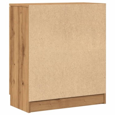 vidaXL Μπουφές Αρτισιανή Δρυς 60x30x70cm από Επεξεργασμένο Ξύλο 1 τεμ.