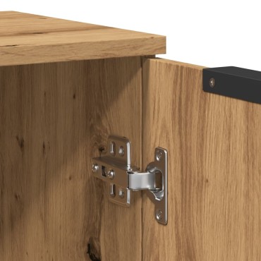 vidaXL Μπουφές Αρτισιανή Δρυς 60x30x70cm από Επεξεργασμένο Ξύλο 1 τεμ.
