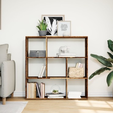 vidaXL Βιβλιοθήκη/Διαχωριστικό Χώρου 102x29x103,5cm Επεξ. Ξύλο 1 τεμ.