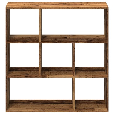 vidaXL Βιβλιοθήκη/Διαχωριστικό Χώρου 102x29x103,5cm Επεξ. Ξύλο 1 τεμ.