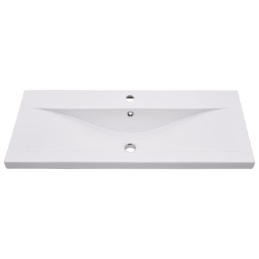 vidaXL Σετ Επίπλων Μπάνιου 5 τεμ. Sonoma Δρυς Επεξεργασμένο Ξύλο 91x39,5x18,5cm