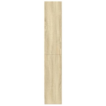 vidaXL Βιβλιοθήκη Sonoma Δρυς 60x24x143cm από Επεξεργασμένο Ξύλο 1 τεμ.