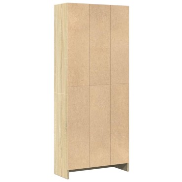 vidaXL Βιβλιοθήκη Sonoma Δρυς 60x24x143cm από Επεξεργασμένο Ξύλο 1 τεμ.