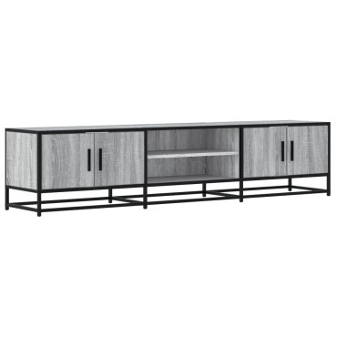 vidaXL Έπιπλο Τηλεόρασης Γκρι Sonoma 180x35x41cm από Επεξεργ. Ξύλο