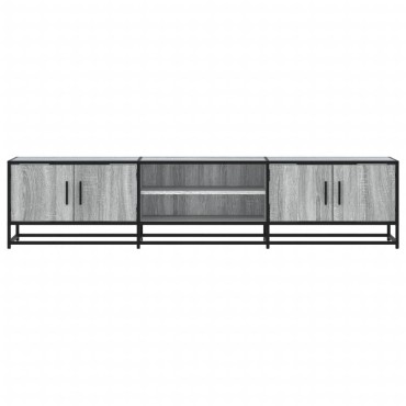 vidaXL Έπιπλο Τηλεόρασης Γκρι Sonoma 180x35x41cm από Επεξεργ. Ξύλο